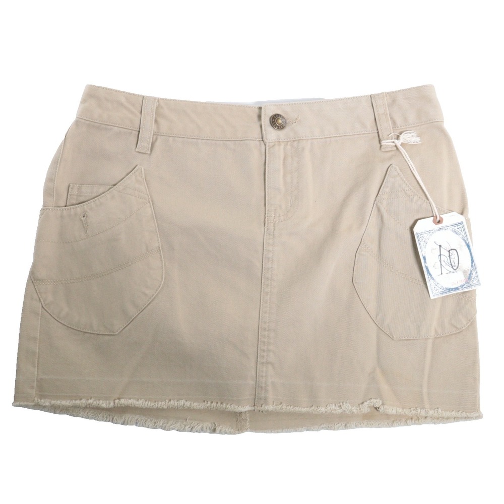 Ralph Lauren Childrens Girls Mini Skirt Tan Size 12 NWT